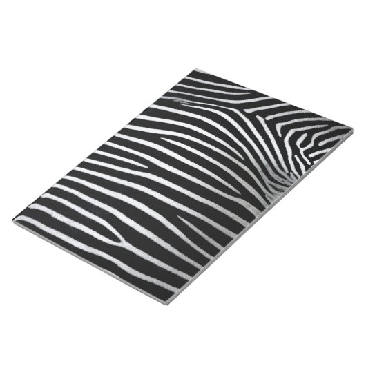 Zebra Skin Notizblock (angewinkelt)