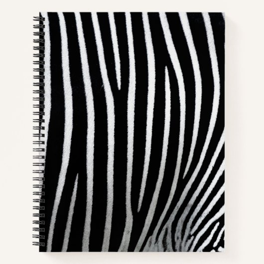 Zebra Skin Notizblock (Vorderseite)