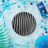 Zebra Skin Pappteller (Party)