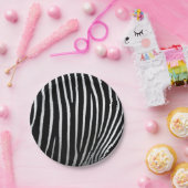 Zebra Skin Pappteller (Party)