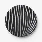 Zebra Skin Pappteller (Vorderseite)