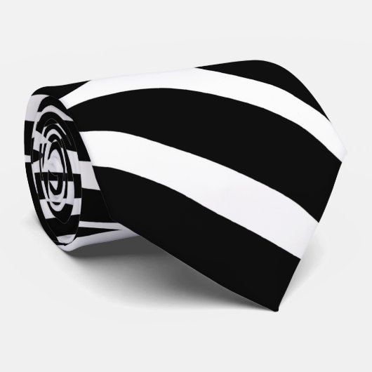 Zebra Skin Pattern Krawatte (Gerollt)