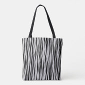 Zebra Skin Print Pattern-6665 Tasche (Rückseite)