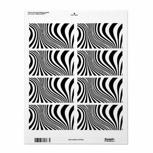 Zebra Skin Print Texture Pattern-88488 (Vorne)