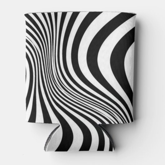 Zebra Skin Print Texture Pattern-88488 Dosenkühler (Vorderseite)
