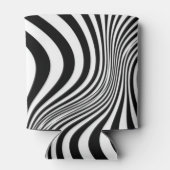 Zebra Skin Print Texture Pattern-88488 Dosenkühler (Rückseite)