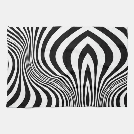 Zebra Skin Print Texture Pattern-88488 Geschirrtuch (Horizontal)
