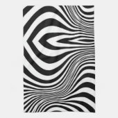 Zebra Skin Print Texture Pattern-88488 Geschirrtuch (Vertikal)