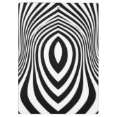 Zebra Skin Print Texture Pattern-88488 Klemmbrett (Rückseite)