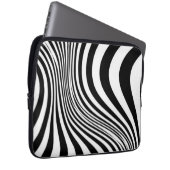 Zebra Skin Print Texture Pattern-88488 Laptopschutzhülle (Vorne Rechts)