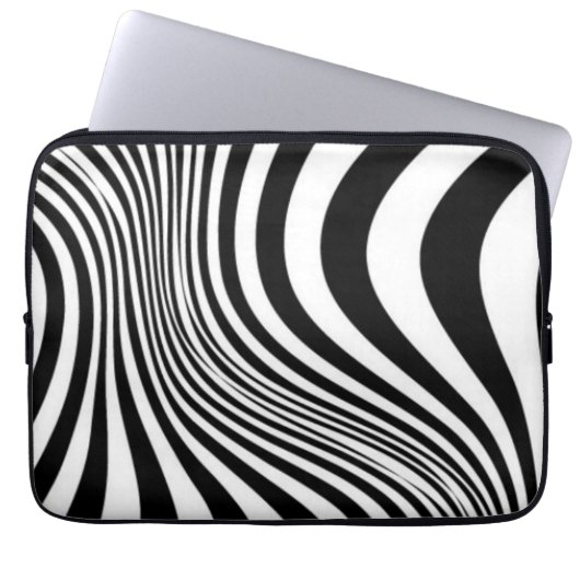 Zebra Skin Print Texture Pattern-88488 Laptopschutzhülle (Vorderseite)