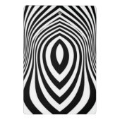 Zebra Skin Print Texture Pattern-88488 Mini Klemmbrett (Rückseite)