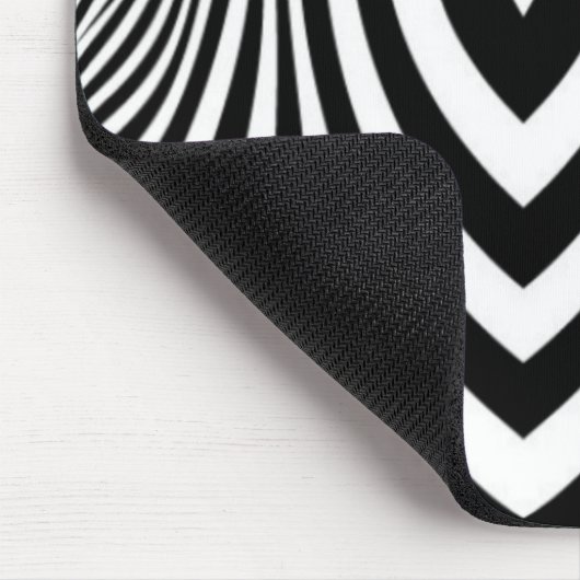 Zebra Skin Print Texture Pattern-88488 Mousepad (Ecke)