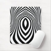 Zebra Skin Print Texture Pattern-88488 Mousepad (Mit Mouse)