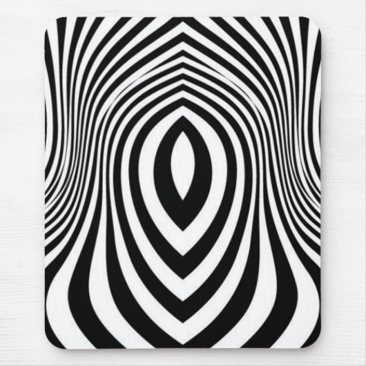 Zebra Skin Print Texture Pattern-88488 Mousepad (Vorne)