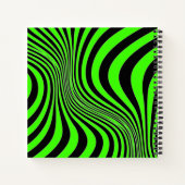 Zebra Skin Print Texture Pattern-88488 Notizblock (Rückseite)