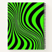 Zebra Skin Print Texture Pattern-88488 Notizblock (Rückseite)