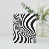 Zebra Skin Print Texture Pattern-88488 Postkarte (Stehend Vorderseite)