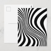 Zebra Skin Print Texture Pattern-88488 Postkarte (Vorne/Hinten)