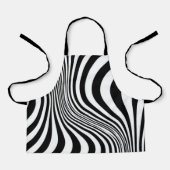 Zebra Skin Print Texture Pattern-88488 Schürze (Vorderseite)