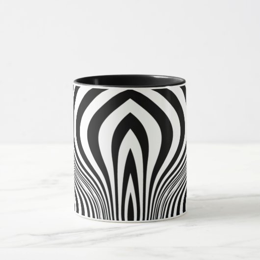 Zebra Skin Print Texture Pattern-88488 Tasse (Zentrum)