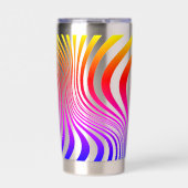 Zebra Skin Print Texture Pattern-88488 Thermobecher (Vorderseite)