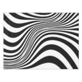 Zebra Skin Print Texture Pattern-88488 Tischdecke (Vorderseite (Horizontal))
