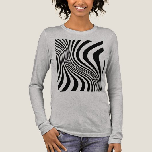 Zebra Skin Print Texture Pattern-88488 Tri-Blend Shirt (Vorderseite)
