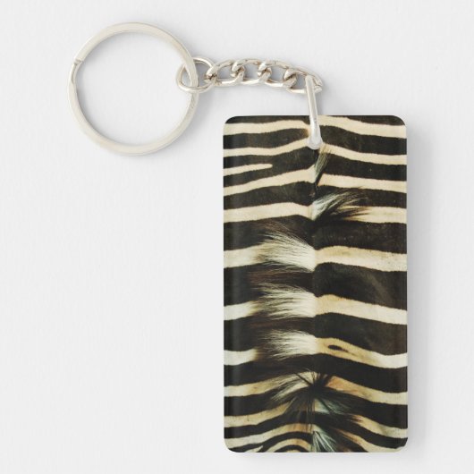 Zebra Skin Schlüsselanhänger (Vorderseite)