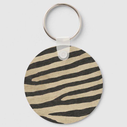 Zebra Skin Schlüsselanhänger (Vorderseite)