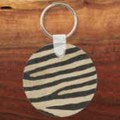 Zebra Skin Schlüsselanhänger (Vorderseite)