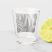 Zebra Skin Schnapsglas (Rückseite)