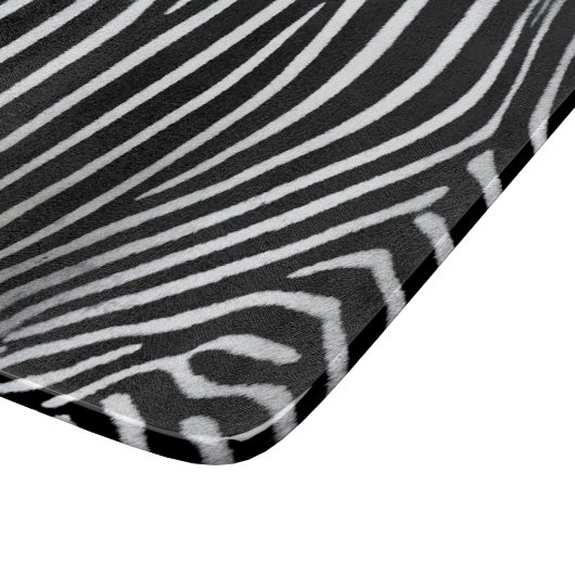 Zebra Skin Schneidebrett (Ecke)