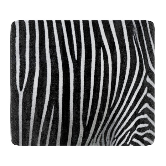 Zebra Skin Schneidebrett (Vorderseite)