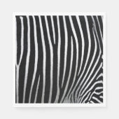 Zebra Skin Serviette (Vorderseite)