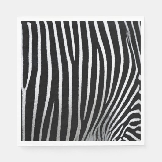 Zebra Skin Serviette (Vorderseite)