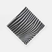 Zebra Skin Serviette (Ecke)