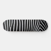 Zebra Skin Skateboard (Horizontal)