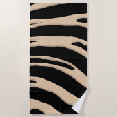 ZEBRA SKIN STRANDTUCH (Vorderseite)