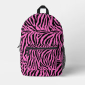 Zebra-Skin-Tarnung Bedruckter Rucksack (Vorderseite)
