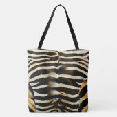 Zebra Skin Tasche (Rückseite)