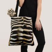 Zebra Skin Tasche (Von Nahem)