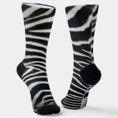 Zebra Socken (Gewinkelt)