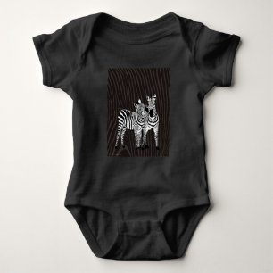 Zebra Spiel Baby Strampler