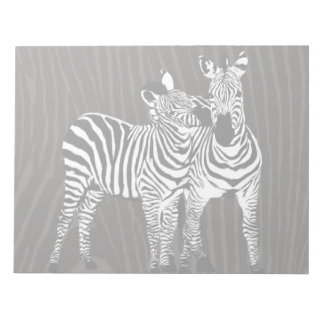 Zebra Spiel Notizblock