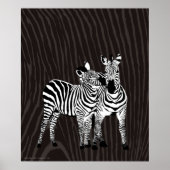 Zebra Spiel Poster (Vorne)