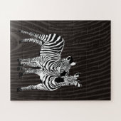 Zebra Spiel Puzzle (Horizontal)