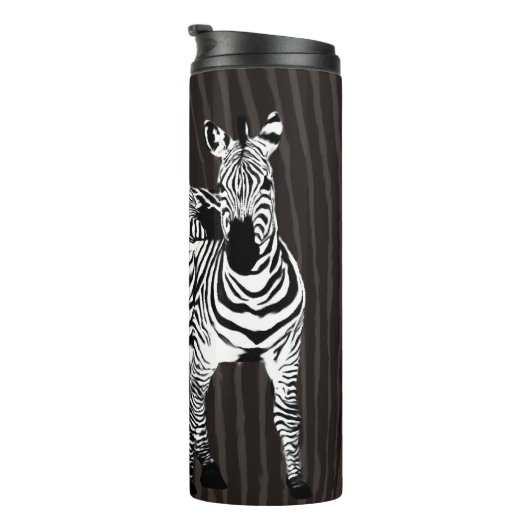 Zebra Spiel Thermosbecher (Nach rechts gedreht)
