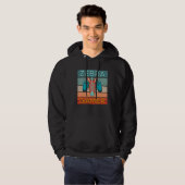 Zebra-Spieler Afrika Gaming Spiel Tier Zebra Hoodie (Vorne ganz)