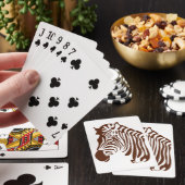 Zebra Spielkarten (In Situ)